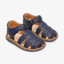 Camper Bicho Summer Sandals Navy - Kids Singapore ABIWVC-180